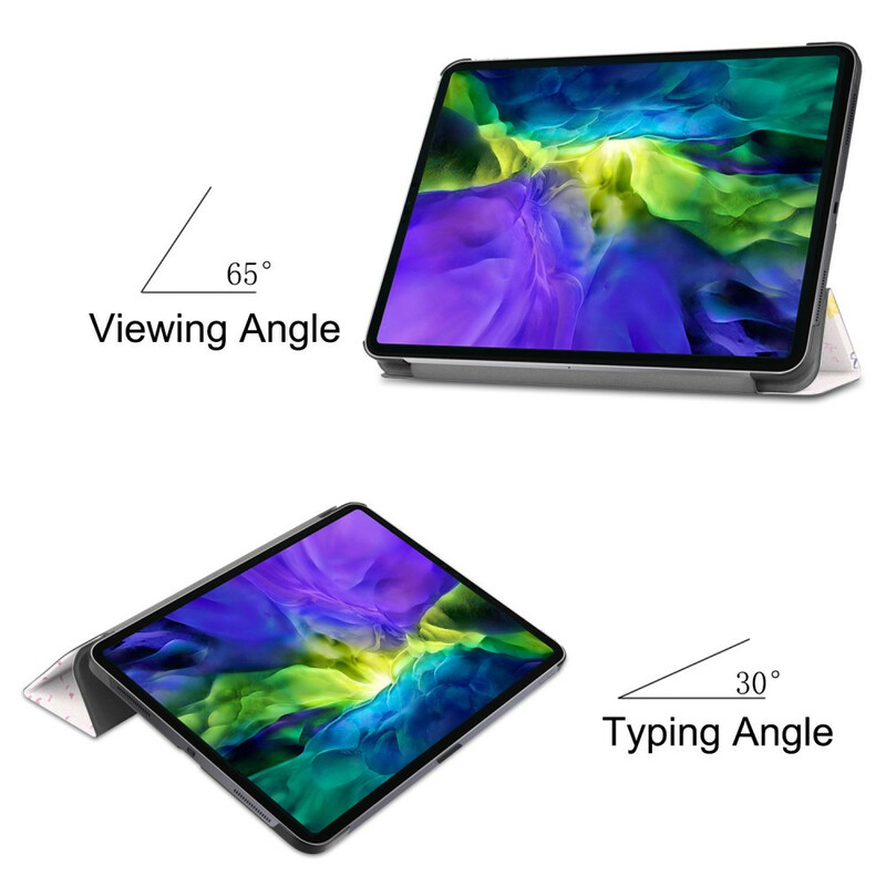 Smart Case iPad 11" (2020) Simili Cuir Fée Florale Smart Case iPad 11" (2020) Simili Cuir Fée Florale