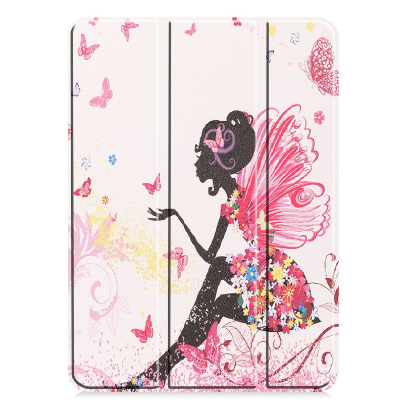 Smart Case iPad 11" (2020) Simili Cuir Fée Florale Smart Case iPad 11" (2020) Simili Cuir Fée Florale