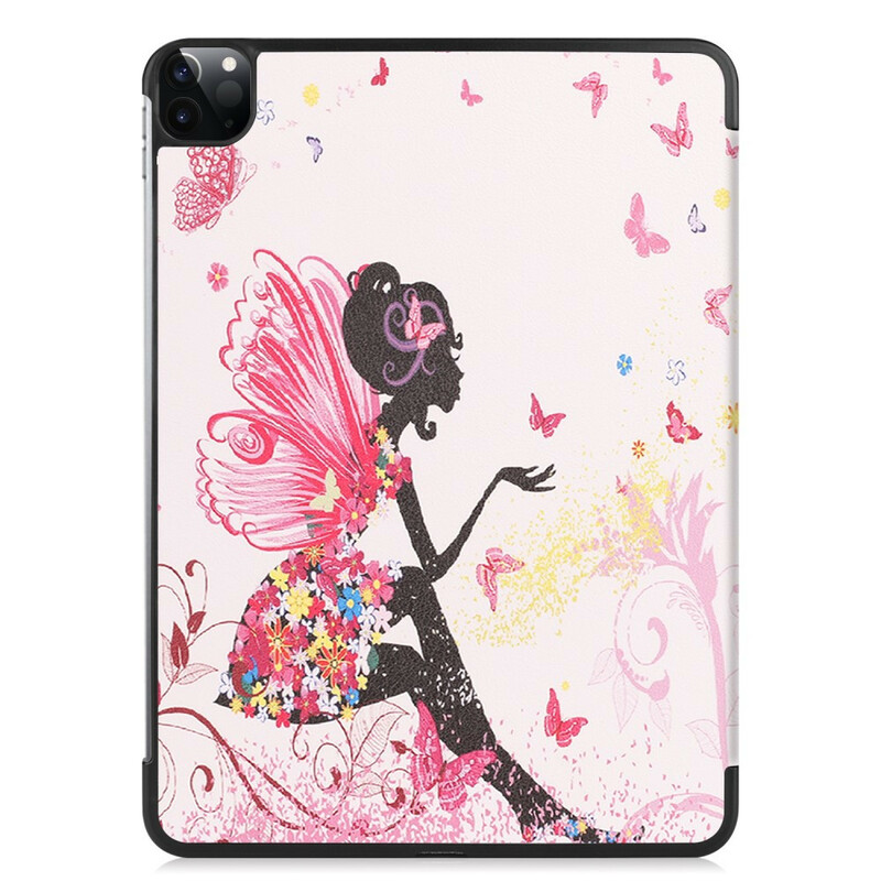 Smart Case iPad 11" (2020) Simili Cuir Fée Florale Smart Case iPad 11" (2020) Simili Cuir Fée Florale
