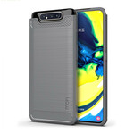 Coque Samsung Galaxy A80 Fibre Carbone Brossée MOFI Coque Samsung Galaxy A80 Fibre Carbone Brossée MOFI