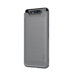 Coque Samsung Galaxy A80 Fibre Carbone Brossée MOFI Coque Samsung Galaxy A80 Fibre Carbone Brossée MOFI