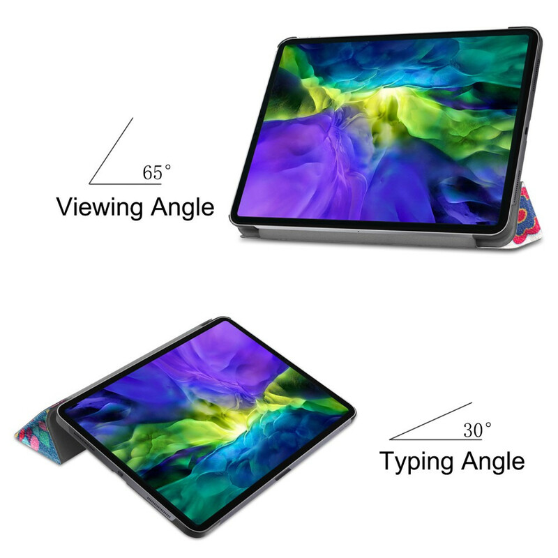 Smart Case iPad Pro 11" (2020) Papillons et Fleurs Rétros Smart Case iPad Pro 11" (2020) Papillons et Fleurs Rétros