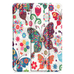 Smart Case iPad Pro 11" (2020) Papillons et Fleurs Rétros