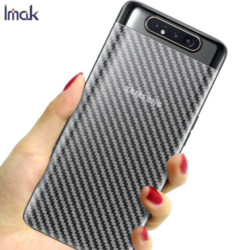 Film de Protection Arrière pour Samsung Galaxy A80 Style Carbone IMAK Film de Protection Arrière pour Samsung Galaxy A80 Style Carbone IMAK