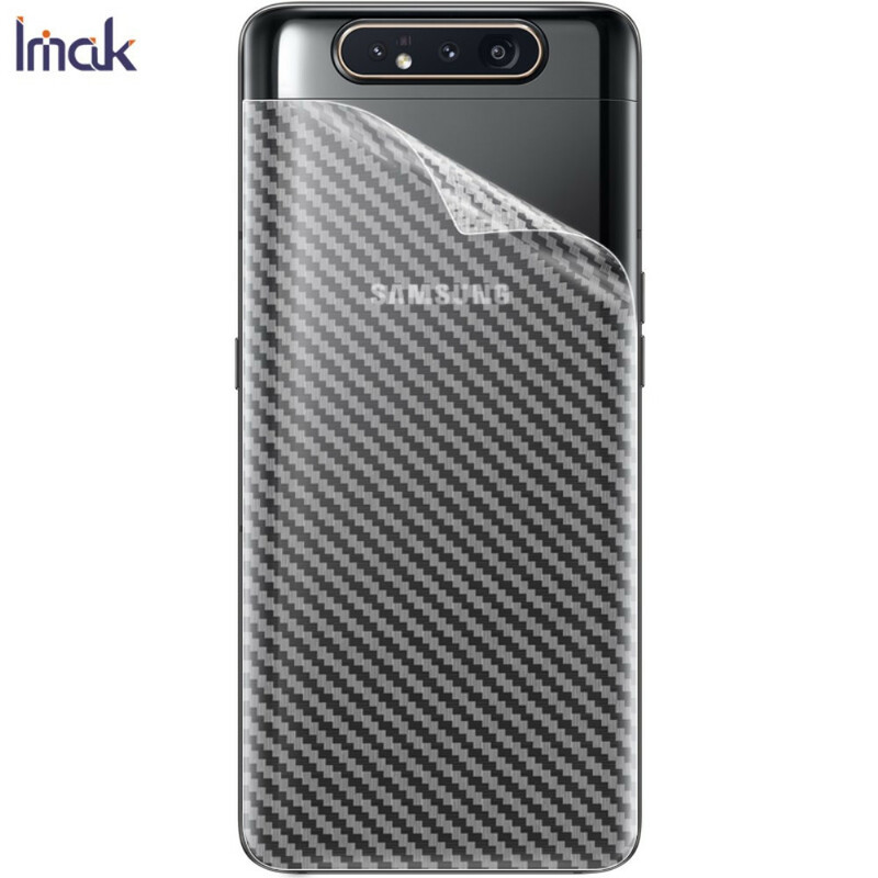 Film de Protection Arrière pour Samsung Galaxy A80 Style Carbone IMAK Film de Protection Arrière pour Samsung Galaxy A80 Style Carbone IMAK