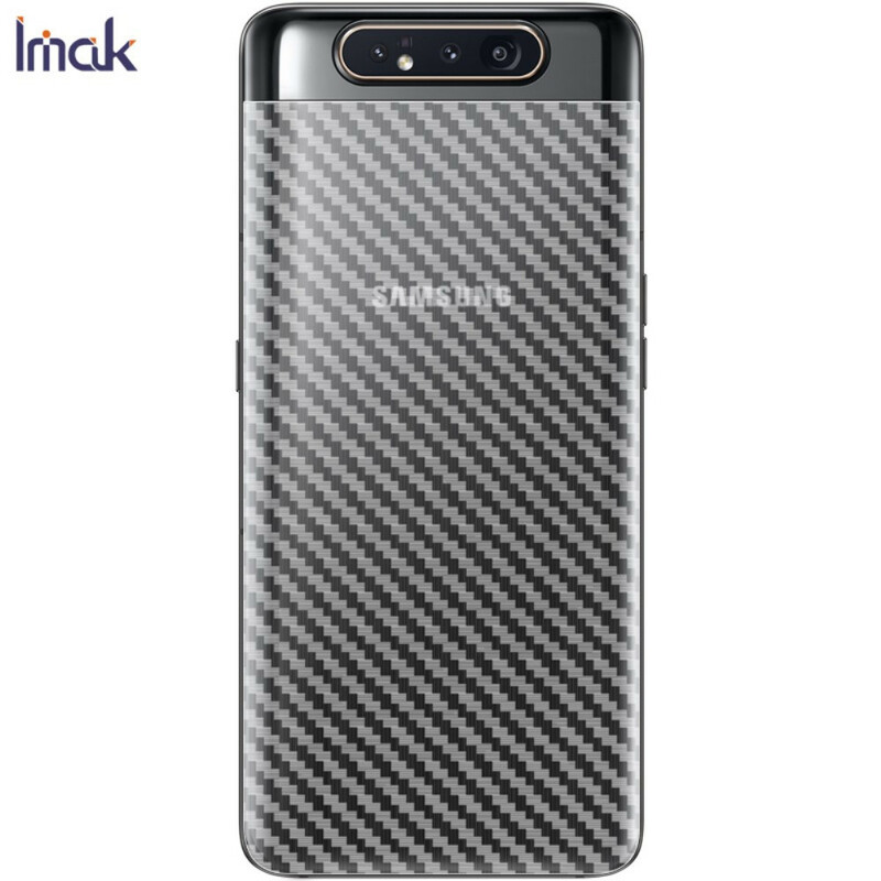 Film de Protection Arrière pour Samsung Galaxy A80 Style Carbone IMAK Film de Protection Arrière pour Samsung Galaxy A80 Style Carbone IMAK