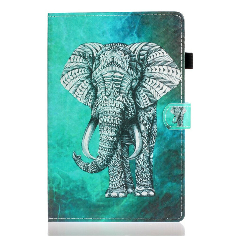 Housse iPad Pro 11" (2020) Éléphant Tribal Housse iPad Pro 11" (2020) Éléphant Tribal