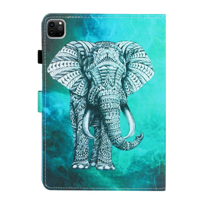 Housse iPad Pro 11" (2020) Éléphant Tribal Housse iPad Pro 11" (2020) Éléphant Tribal