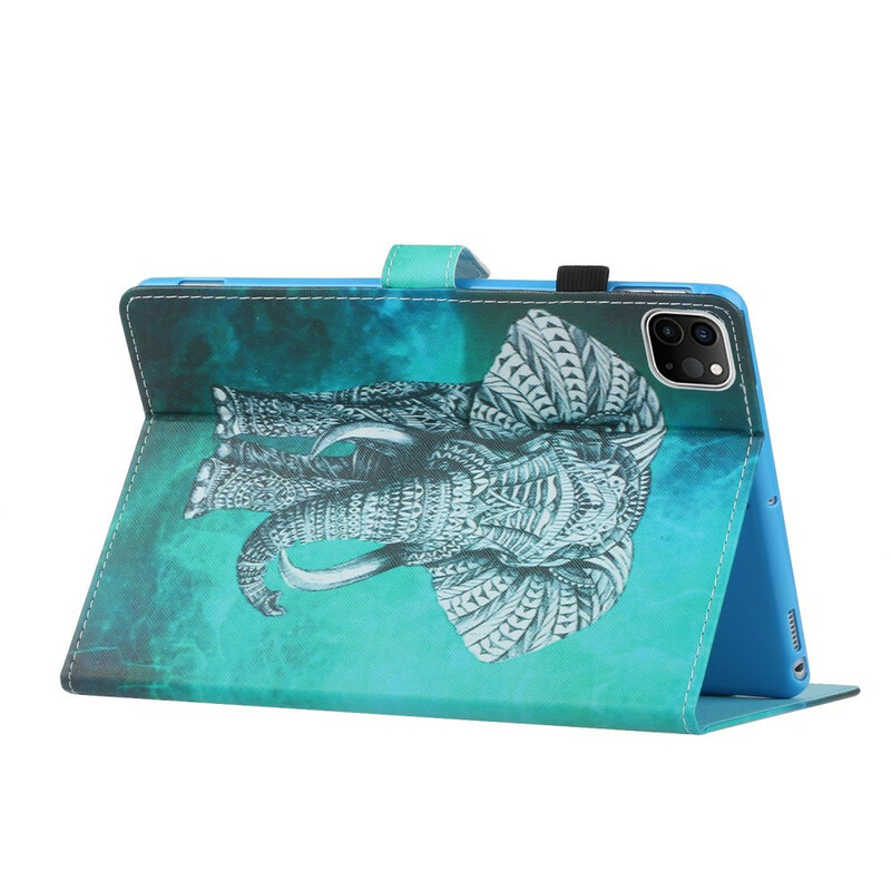 Housse iPad Pro 11" (2020) Éléphant Tribal Housse iPad Pro 11" (2020) Éléphant Tribal