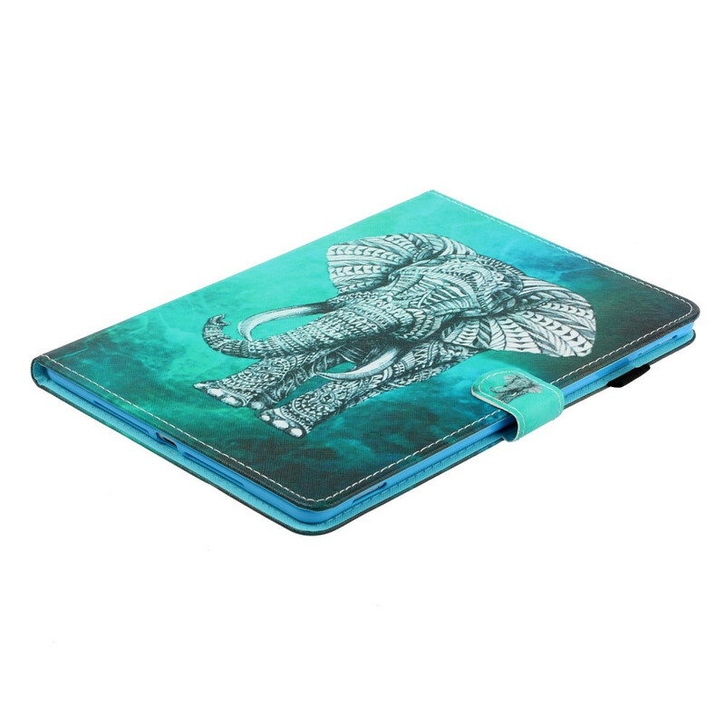 Housse iPad Pro 11" (2020) Éléphant Tribal Housse iPad Pro 11" (2020) Éléphant Tribal