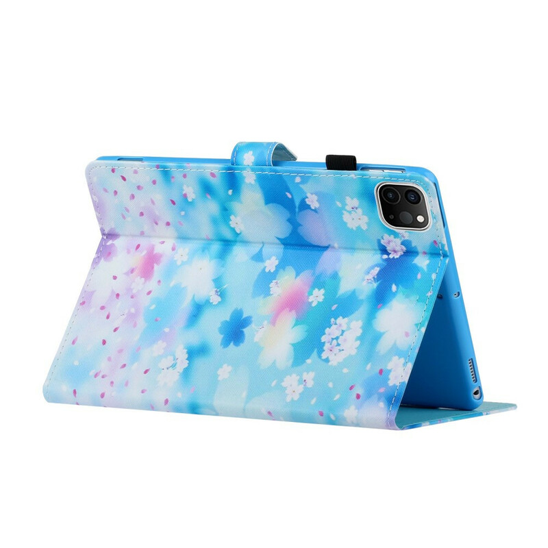 Housse iPad Pro 11" (2020) Fleurs Aquarelle