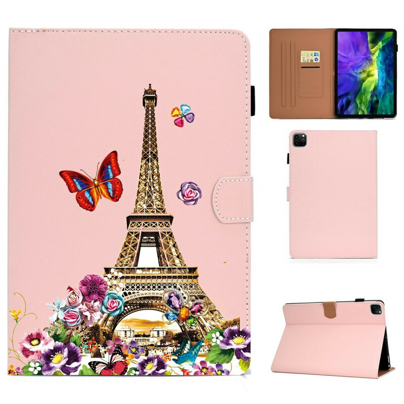 Housse iPad Pro 11" (2020) Tour Eiffel en Été Housse iPad Pro 11" (2020) Tour Eiffel en Été