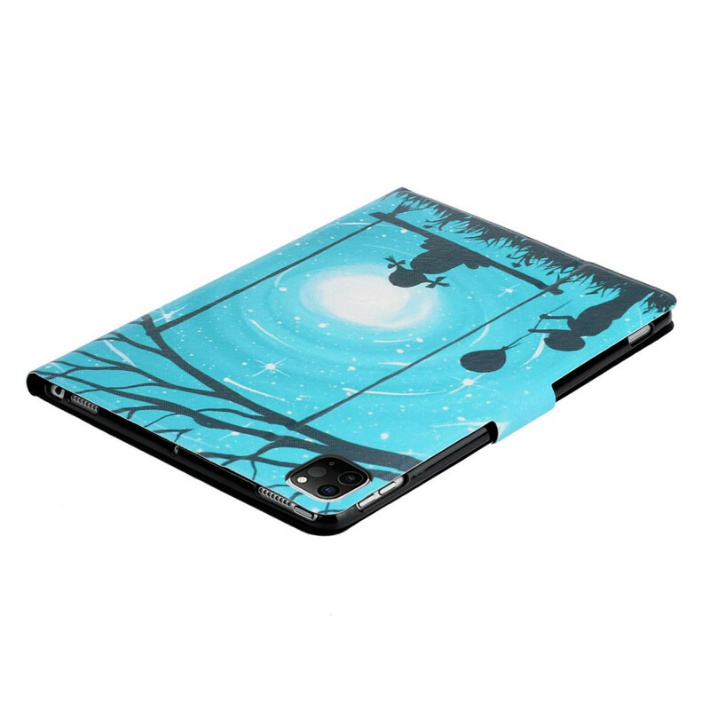 Housse iPad Pro 11" (2020) Amoureux sur la Balançoire Housse iPad Pro 11" (2020) Amoureux sur la Balançoire