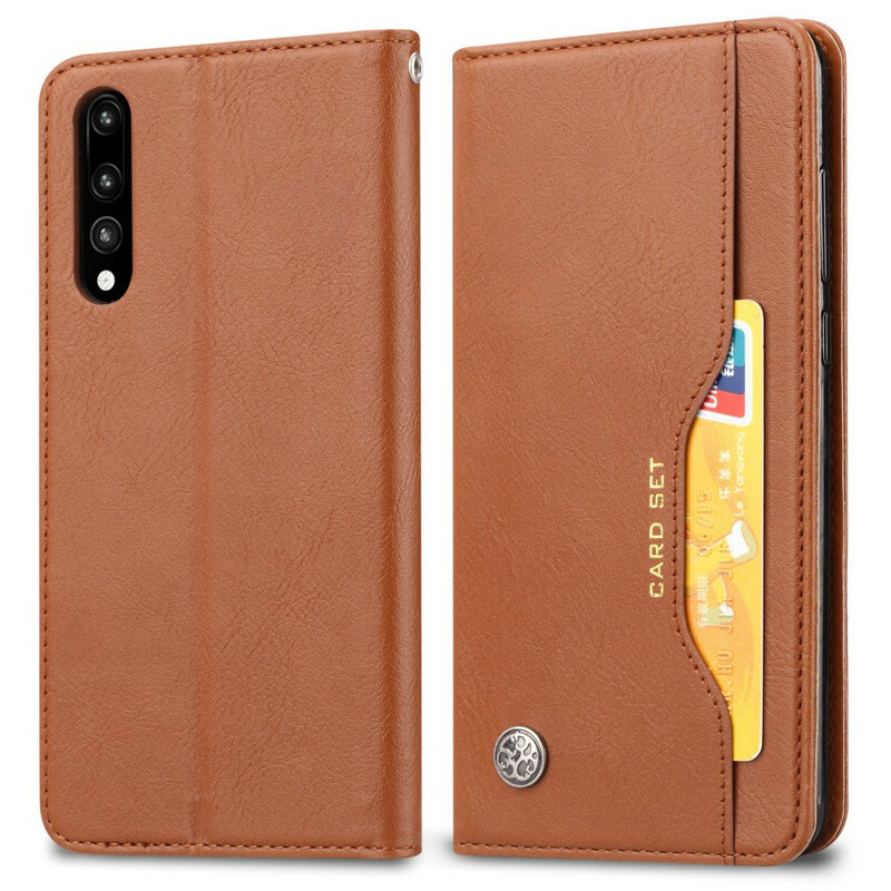 Flip Cover Xiaomi Mi A3 Simili Cuir Porte-Cartes Flip Cover Xiaomi Mi A3 Simili Cuir Porte-Cartes