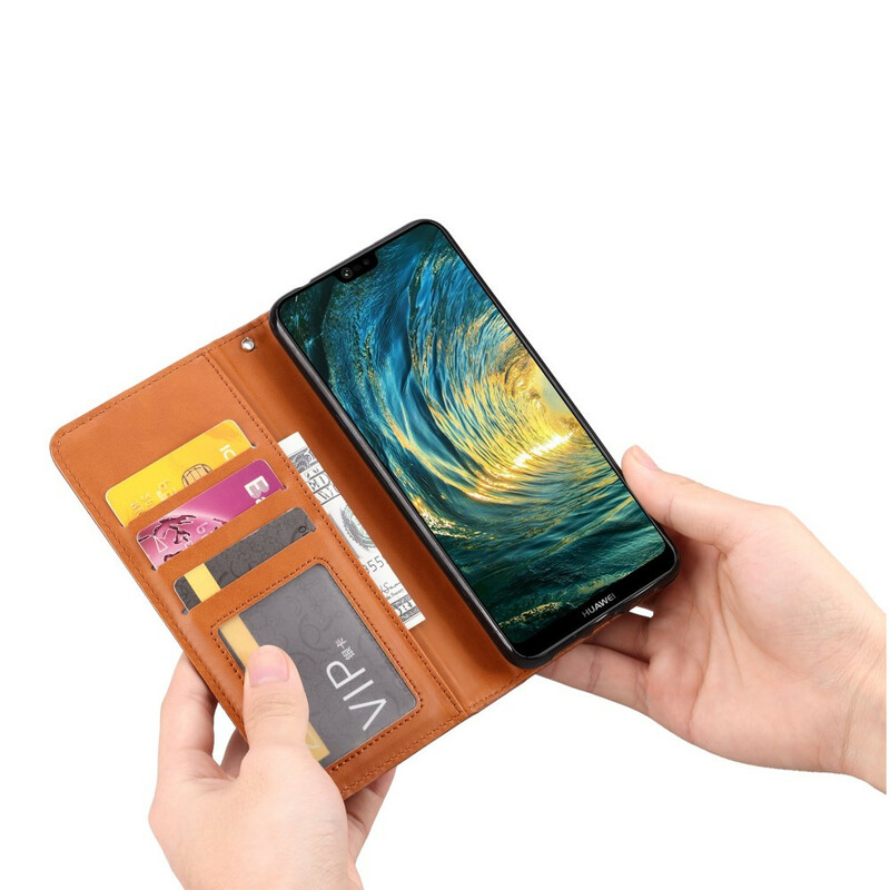 Flip Cover Xiaomi Mi A3 Simili Cuir Porte-Cartes Flip Cover Xiaomi Mi A3 Simili Cuir Porte-Cartes