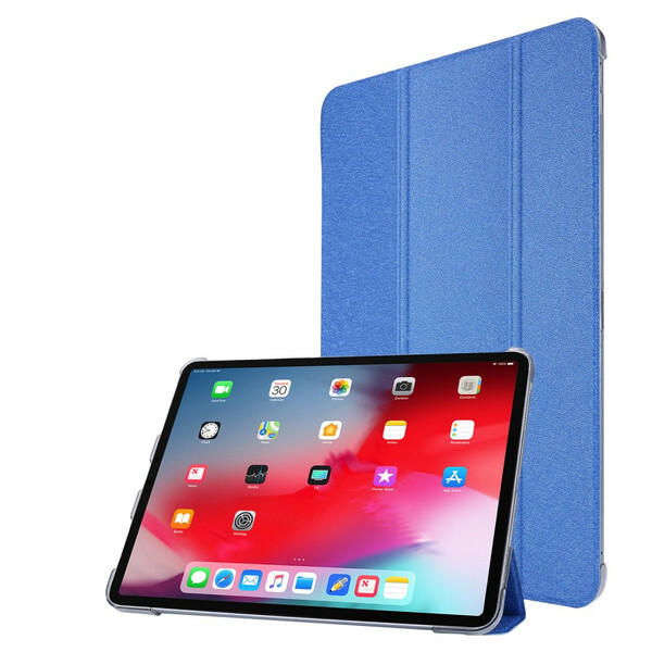 Smart Case iPad Pro 12.9" (2020) Simili Cuir Texture Soie