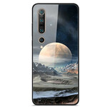 Coque Xiaomi Mi 10 / 10 Pro Verre Trempe Lune de L'Espace Coque Xiaomi Mi 10 / 10 Pro Verre Trempe Lune de L'Espace
