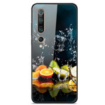 Coque Xiaomi Mi 10 / 10 Pro Verre Trempé Splash d'Agrumes Coque Xiaomi Mi 10 / 10 Pro Verre Trempé Splash d'Agrumes