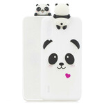 Coque Xiaomi Mi A3 Love le Panda 3D Coque Xiaomi Mi A3 Love le Panda 3D