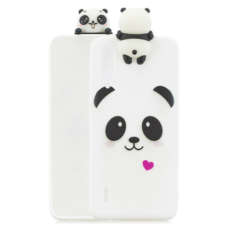 Coque Xiaomi Mi A3 Love le Panda 3D