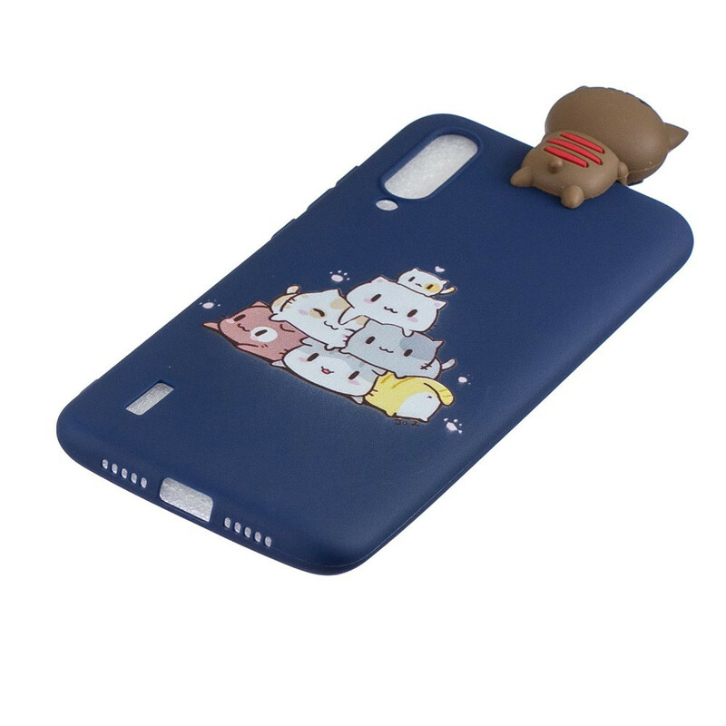 Coque Xiaomi Mi A3 Tas de Chats 3D Coque Xiaomi Mi A3 Tas de Chats 3D