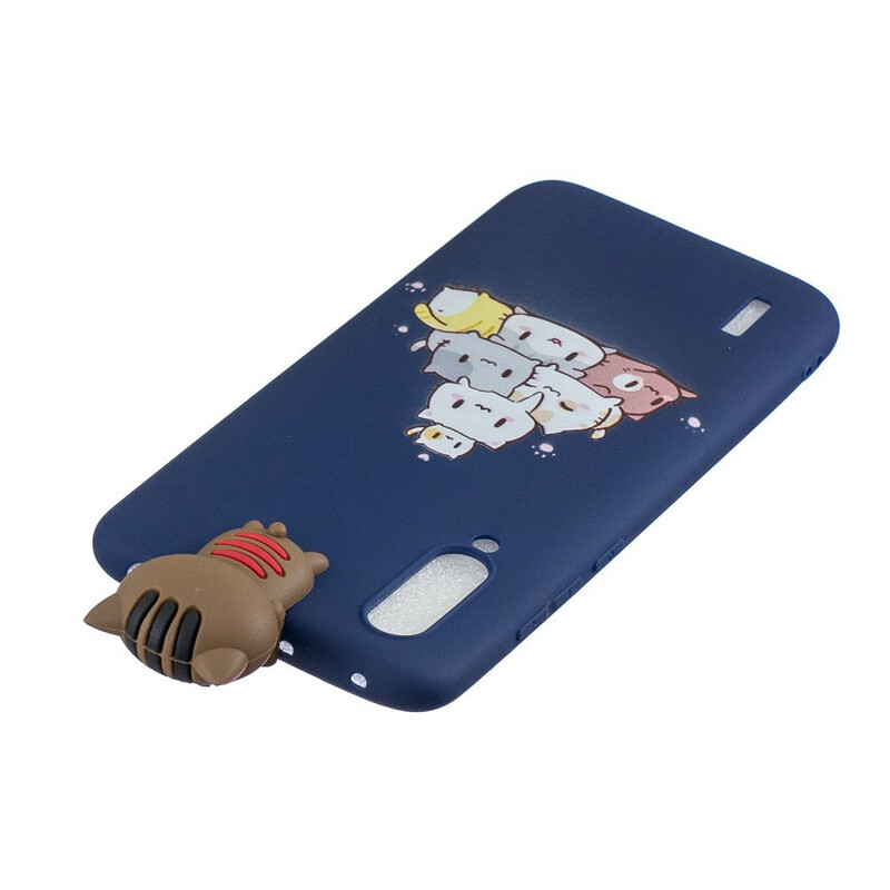 Coque Xiaomi Mi A3 Tas de Chats 3D Coque Xiaomi Mi A3 Tas de Chats 3D