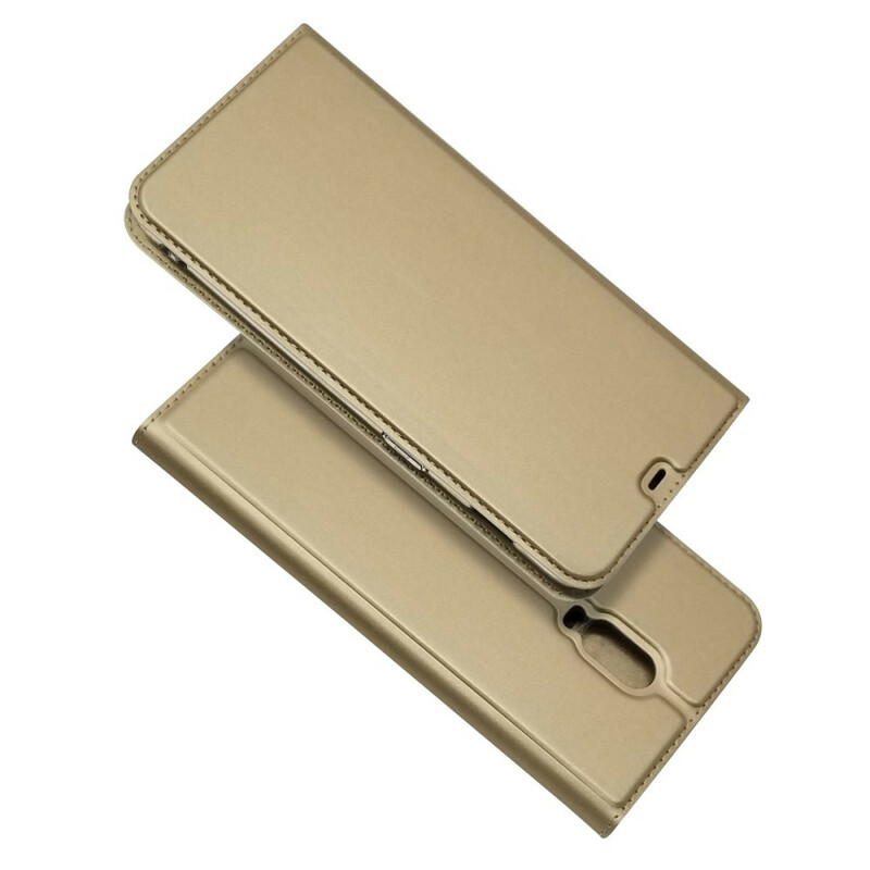 Flip Cover OnePlus 6T Style Cuir Classe Première