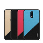Coque OnePlus 6T MOFI Bicolore Tissu Coque OnePlus 6T MOFI Bicolore Tissu