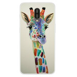 Coque OnePlus 6T Girafe Colorée Coque OnePlus 6T Girafe Colorée