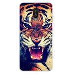 Coque OnePlus 6T Tigre de Face Coque OnePlus 6T Tigre de Face