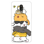 Coque OnePlus 6T Tas De Chats Cartoon