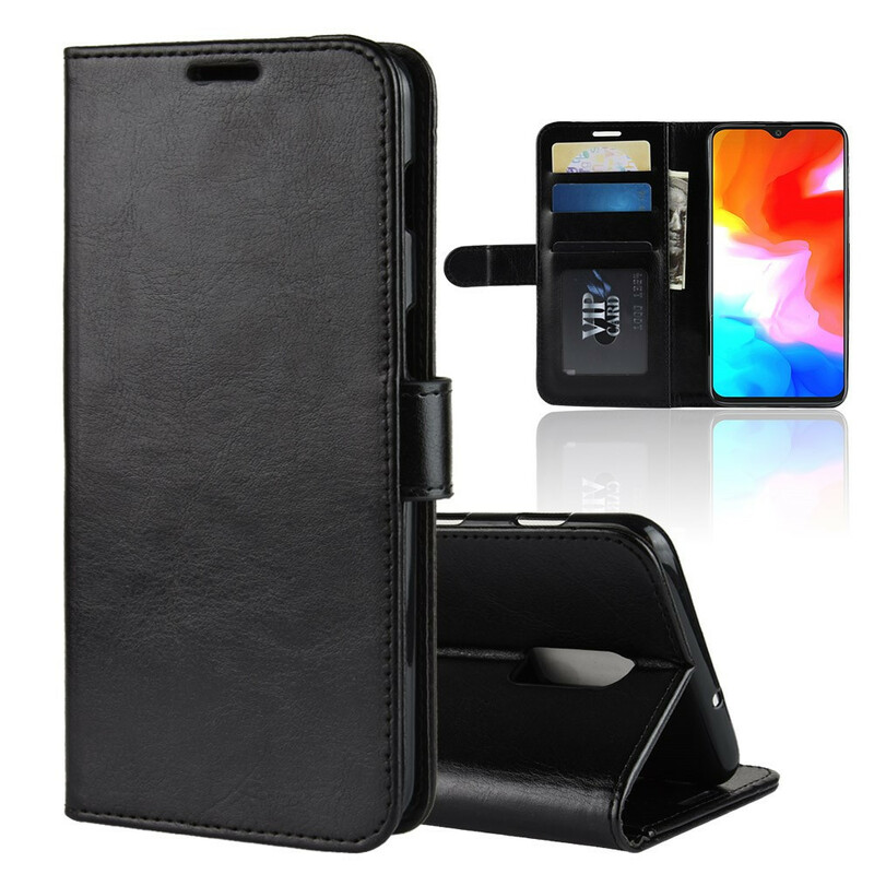Housse OnePlus 6T Simili Cuir Classique Housse OnePlus 6T Simili Cuir Classique