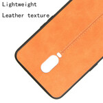 Coque OnePlus 6T Style Cuir Coutures Coque OnePlus 6T Style Cuir Coutures