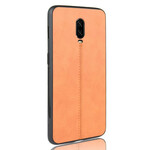 Coque OnePlus 6T Style Cuir Coutures Coque OnePlus 6T Style Cuir Coutures