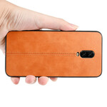 Coque OnePlus 6T Style Cuir Coutures Coque OnePlus 6T Style Cuir Coutures