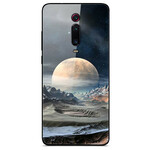 Coque Xiaomi Mi 9T / Mi 9T Pro Verre Trempé Lune de L'Espace Coque Xiaomi Mi 9T / Mi 9T Pro Verre Trempé Lune de L'Espace