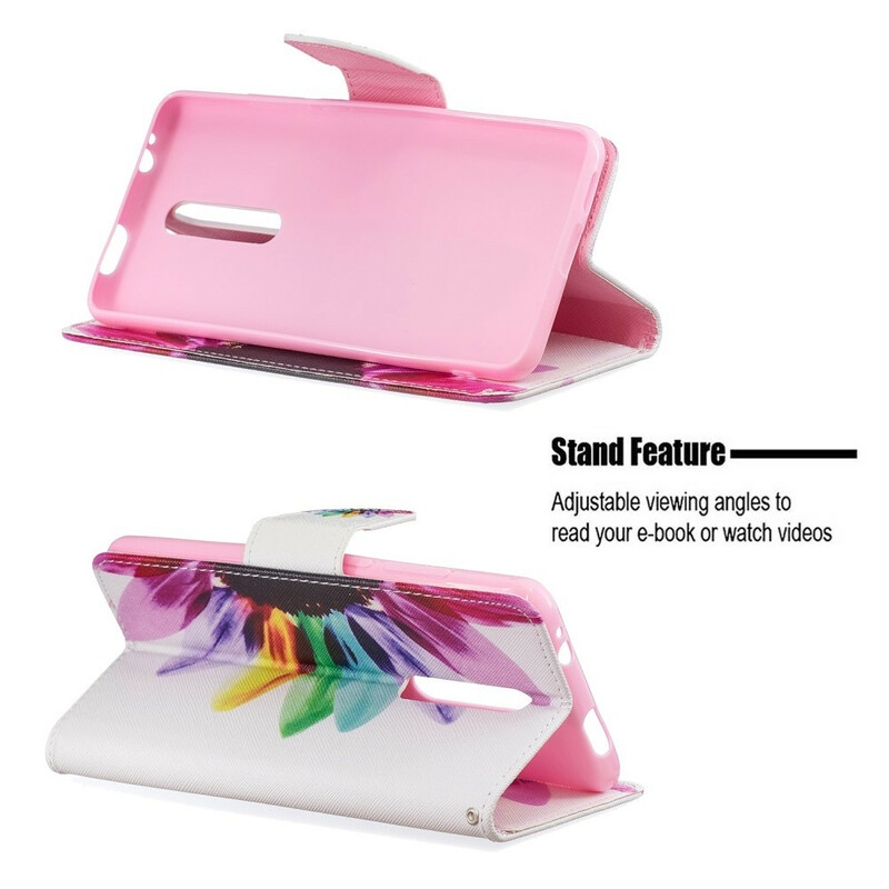 Housse Xiaomi Mi 9T / Mi 9T Pro Fleur Aquarelle Housse Xiaomi Mi 9T / Mi 9T Pro Fleur Aquarelle