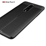 Coque OnePlus 8 Effet Cuir Litchi Double Line Coque OnePlus 8 Effet Cuir Litchi Double Line