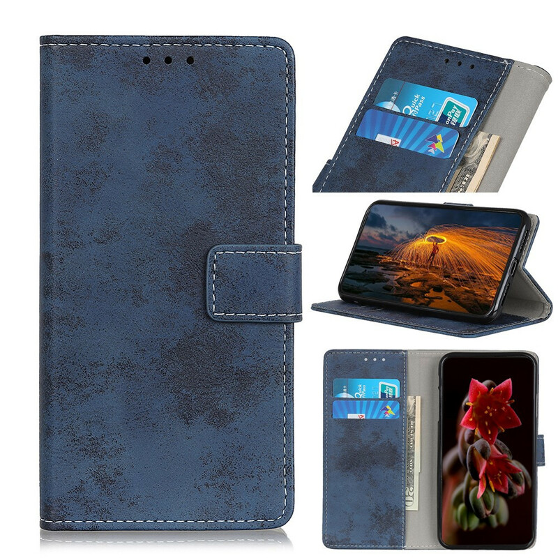 Housse OnePlus 8 Effet Cuir Vintage Housse OnePlus 8 Effet Cuir Vintage