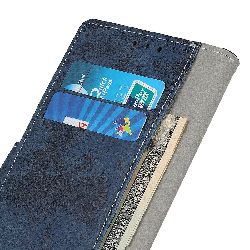 Housse OnePlus 8 Effet Cuir Vintage Housse OnePlus 8 Effet Cuir Vintage