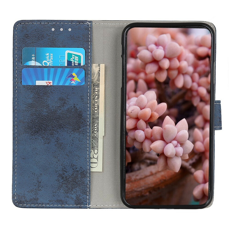Housse OnePlus 8 Effet Cuir Vintage Housse OnePlus 8 Effet Cuir Vintage