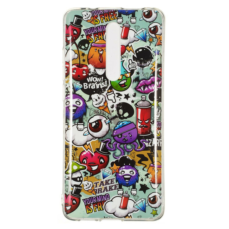 Coque Xiaomi Mi 9T / Mi 9T Pro Folie Fluorescente Coque Xiaomi Mi 9T / Mi 9T Pro Folie Fluorescente