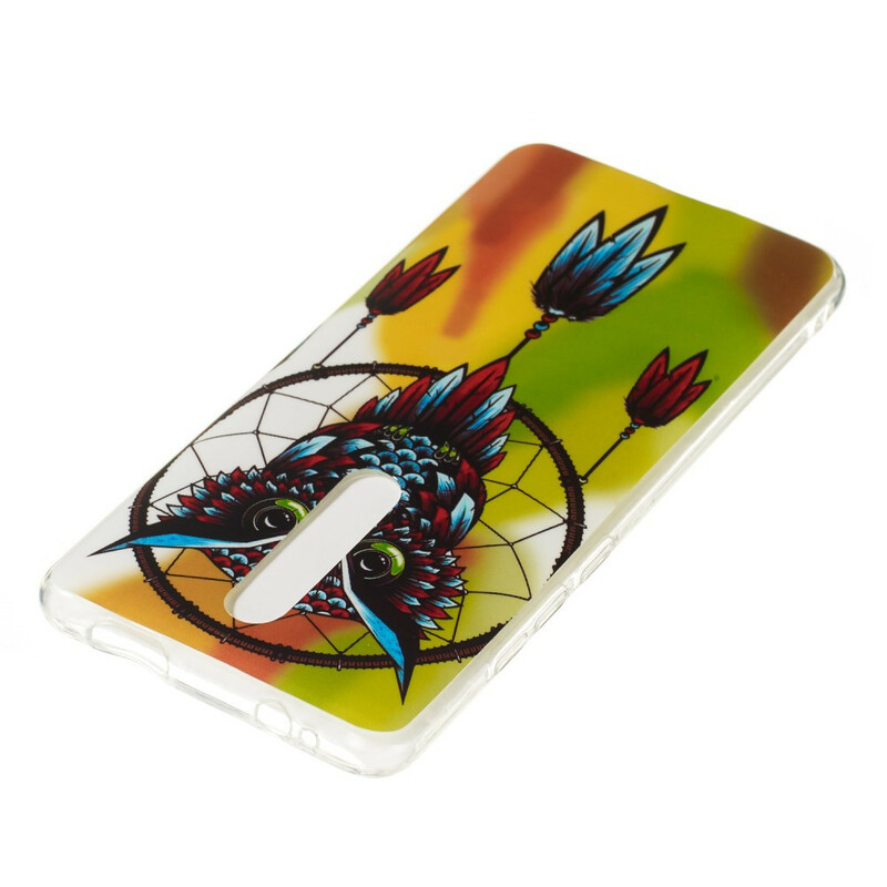 Coque Xiaomi Mi 9T / Mi 9T Pro Attrape Rêves Hibou Fluorescente Coque Xiaomi Mi 9T / Mi 9T Pro Attrape Rêves Hibou Fluorescente