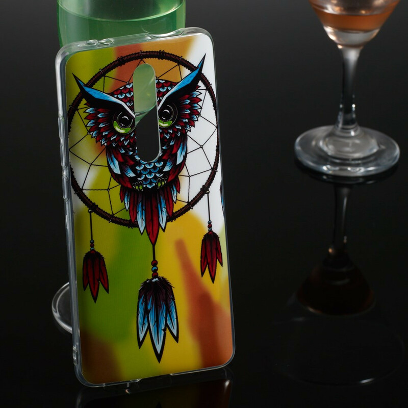 Coque Xiaomi Mi 9T / Mi 9T Pro Attrape Rêves Hibou Fluorescente Coque Xiaomi Mi 9T / Mi 9T Pro Attrape Rêves Hibou Fluorescente