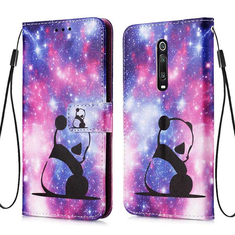 Housse Xiaomi Mi 9T / Mi 9T Pro Panda Galaxie Housse Xiaomi Mi 9T / Mi 9T Pro Panda Galaxie