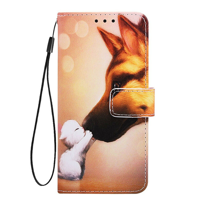 Housse Xiaomi Mi 9T / Mi 9T Pro Copain d'Ernest le Chat à Lanière Housse Xiaomi Mi 9T / Mi 9T Pro Copain d'Ernest le Chat à Lanière