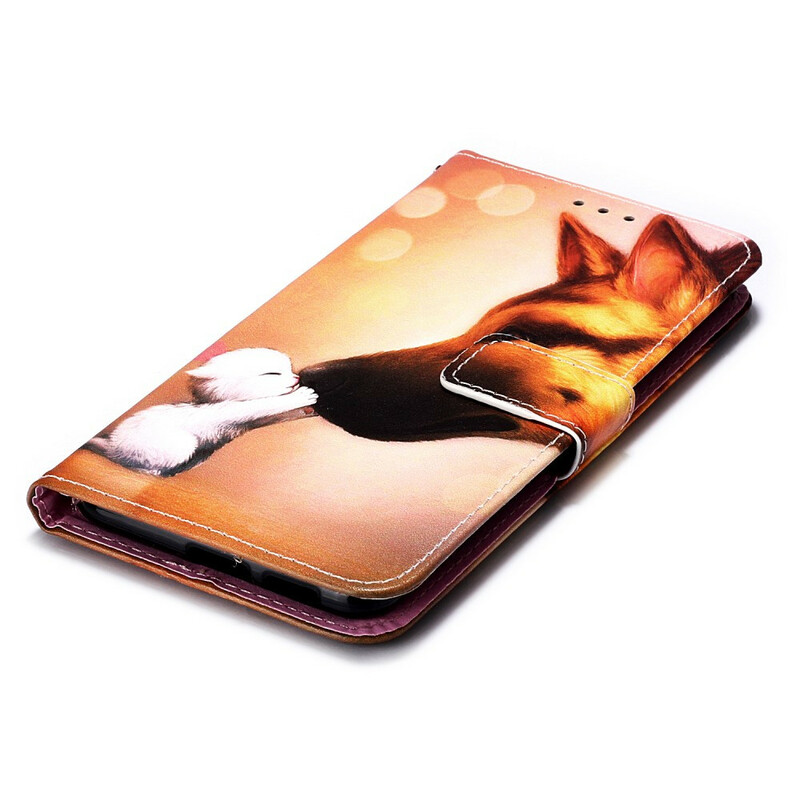 Housse Xiaomi Mi 9T / Mi 9T Pro Copain d'Ernest le Chat à Lanière Housse Xiaomi Mi 9T / Mi 9T Pro Copain d'Ernest le Chat à Lanière