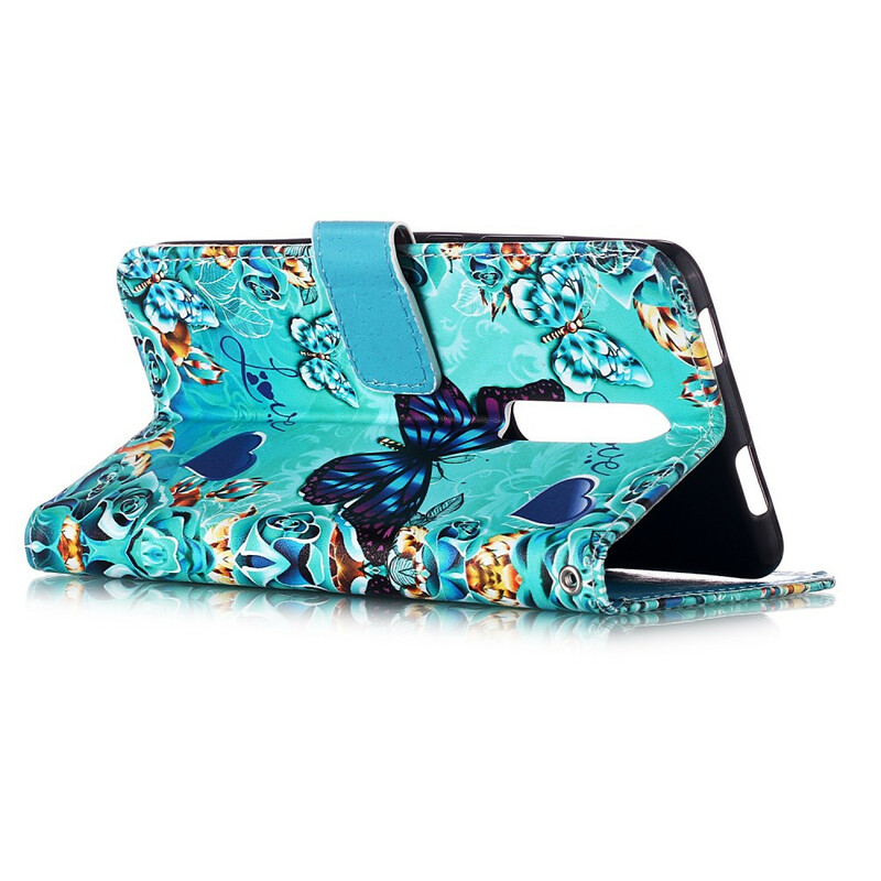 Housse Xiaomi Mi 9T / Mi 9T Pro Love Butterflies à Lanière Housse Xiaomi Mi 9T / Mi 9T Pro Love Butterflies à Lanière