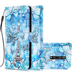 Housse Xiaomi Mi 9T / Mi 9T Pro Tour Eiffel Papillons à Lanière Housse Xiaomi Mi 9T / Mi 9T Pro Tour Eiffel Papillons à Lanière