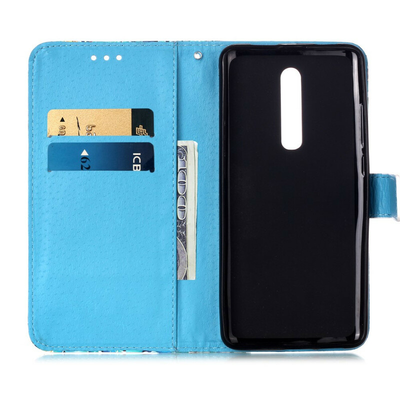 Housse Xiaomi Mi 9T / Mi 9T Pro Tour Eiffel Papillons à Lanière Housse Xiaomi Mi 9T / Mi 9T Pro Tour Eiffel Papillons à Lanière